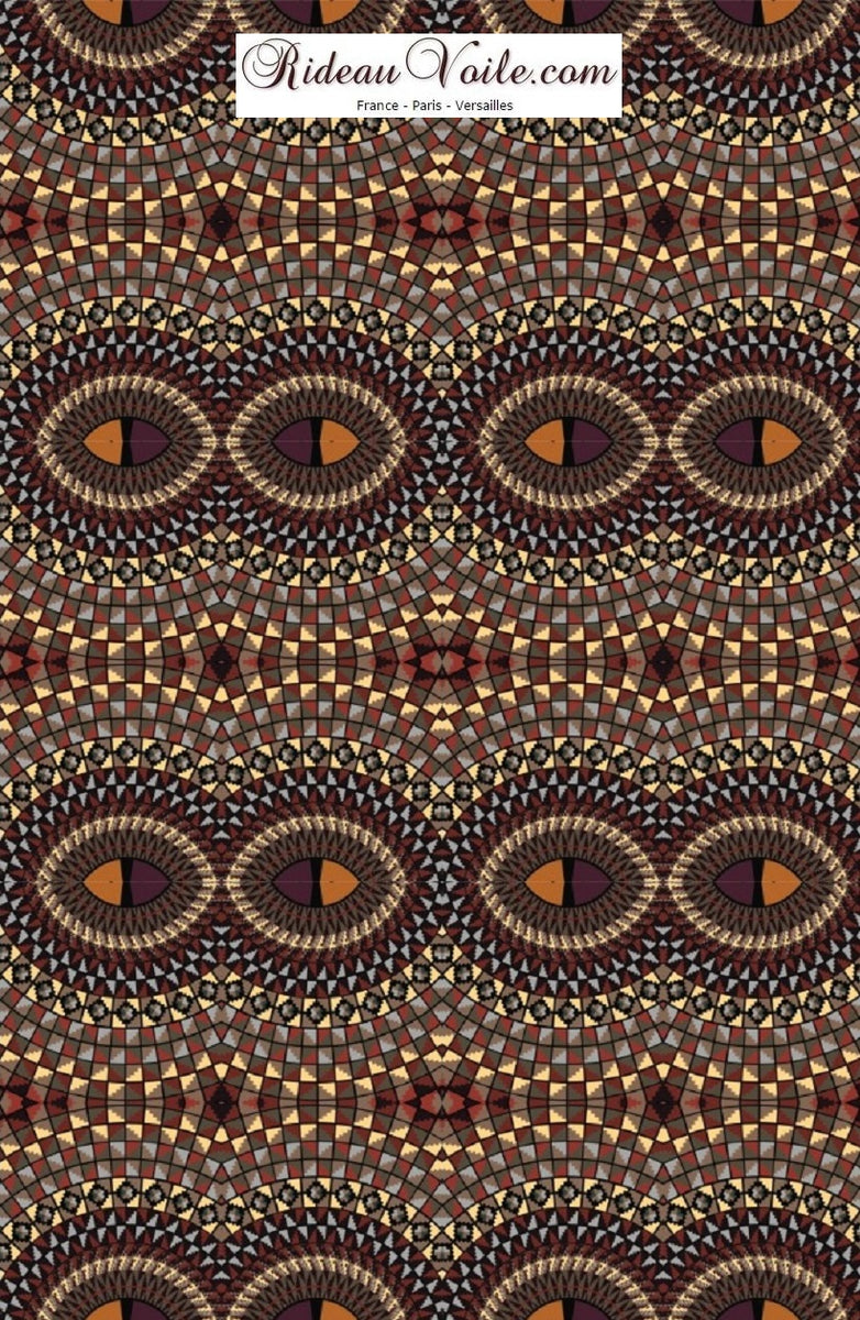 Tissu motif  Africain Wax au m tre ameublement d coration 