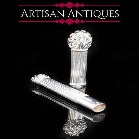 Antique Silver Etui