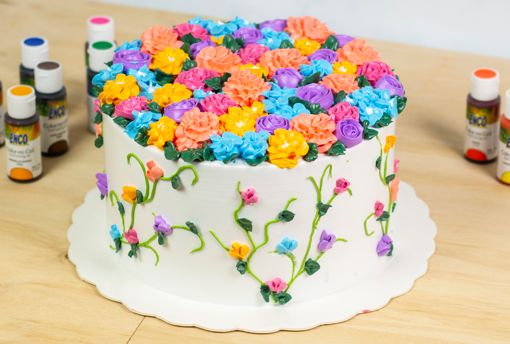 Descubrir 30+ imagen pastel decorado de primavera