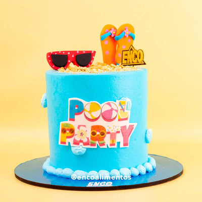 Pastel Pool Party – ENCO ALIMENTOS