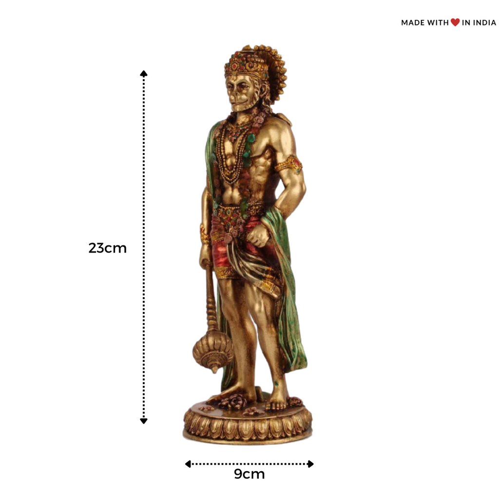 Lord Hanuman in standing pose
