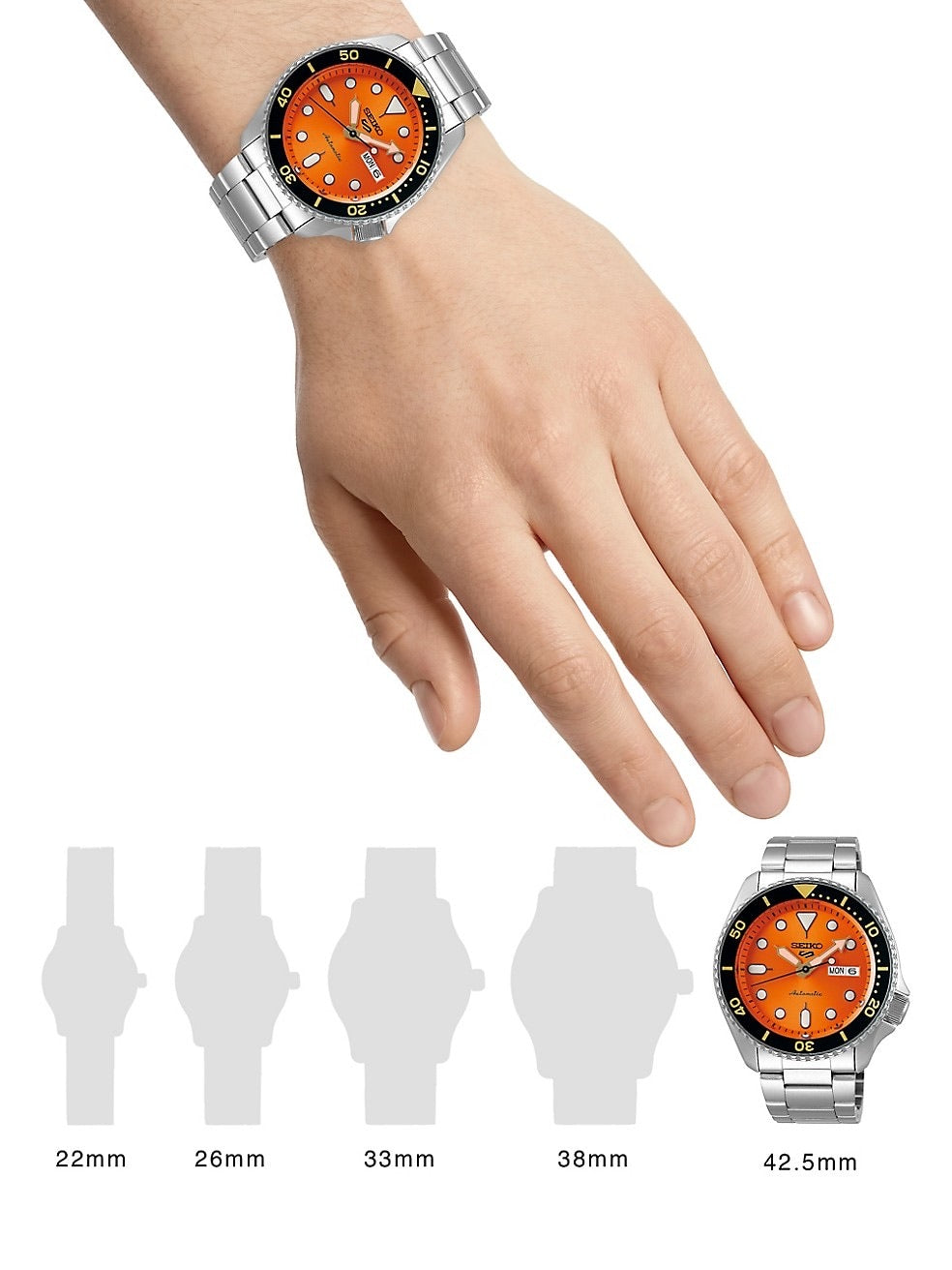SEIKO 5 Mens Automatic Watch SRPD59K1F - Dana Dow Jewellers