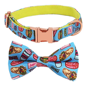 dog collar and tie pattern