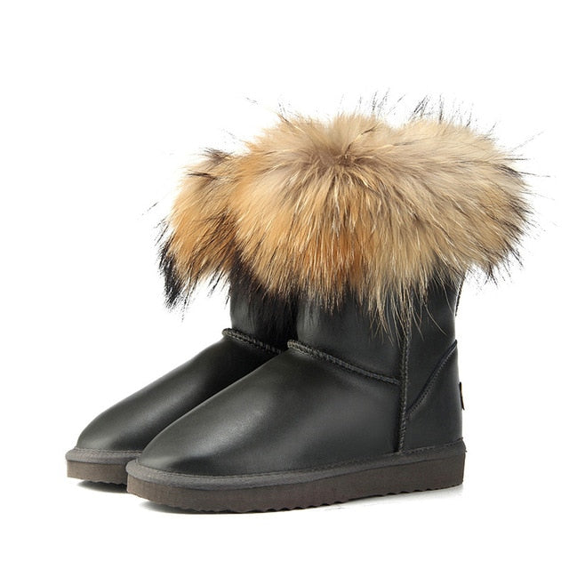 ugg fox fur boots