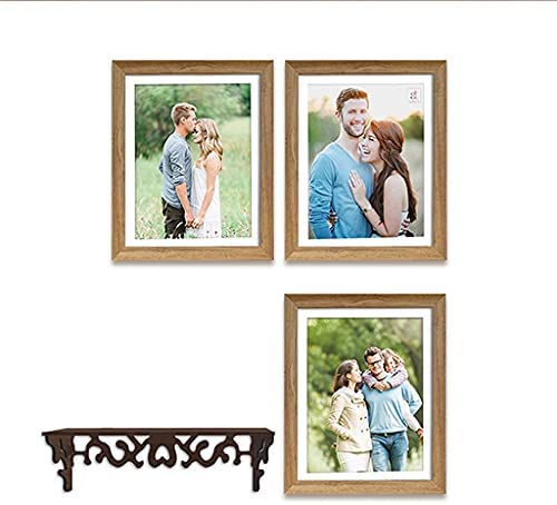 Art Street Design MDF Plaque Photo Hanging Frame With Clip - Black