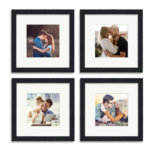 Art Street Design MDF Plaque Photo Hanging Frame With Clip - Black