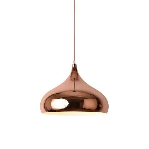 Rose Gold Pendant Light shinny rose gold pendant lamp type c the lighting club perth lighting