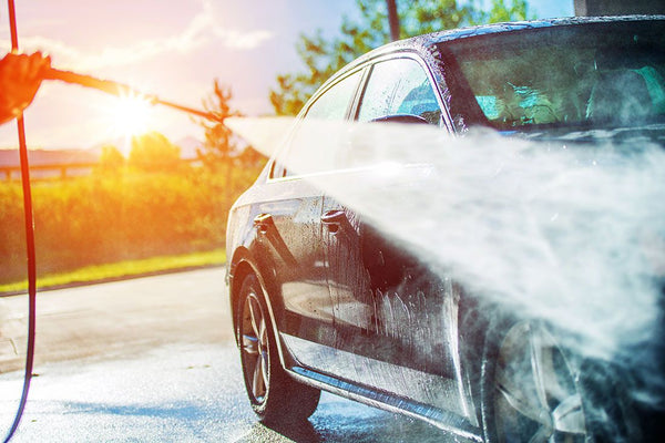 Best way to wash a car