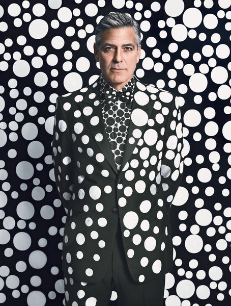 George Clooney W Magazine January 2014 Issue  Yayoi kusama, George clooney,  Japanese artists