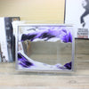 Home decorations glass quicksand creative flow landscape painting birthday gifts office living room 3D hourglass Decoration