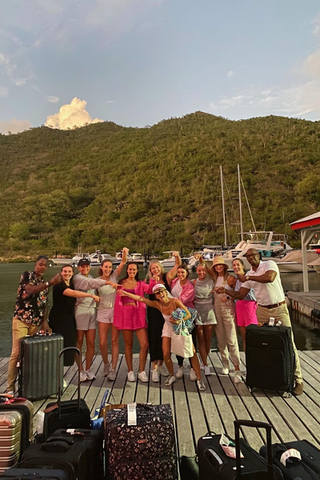 St. Barts Bachelorette Party - Sprinkled With Pink