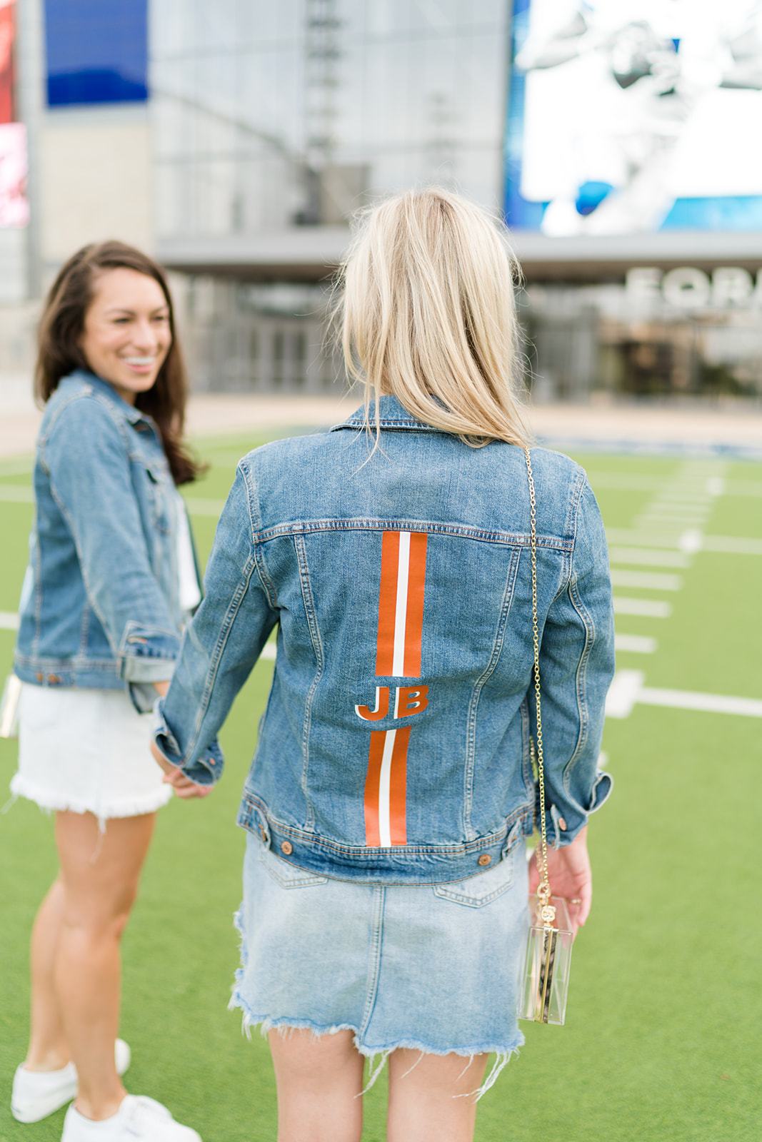 Circle Monogram Jean Jacket