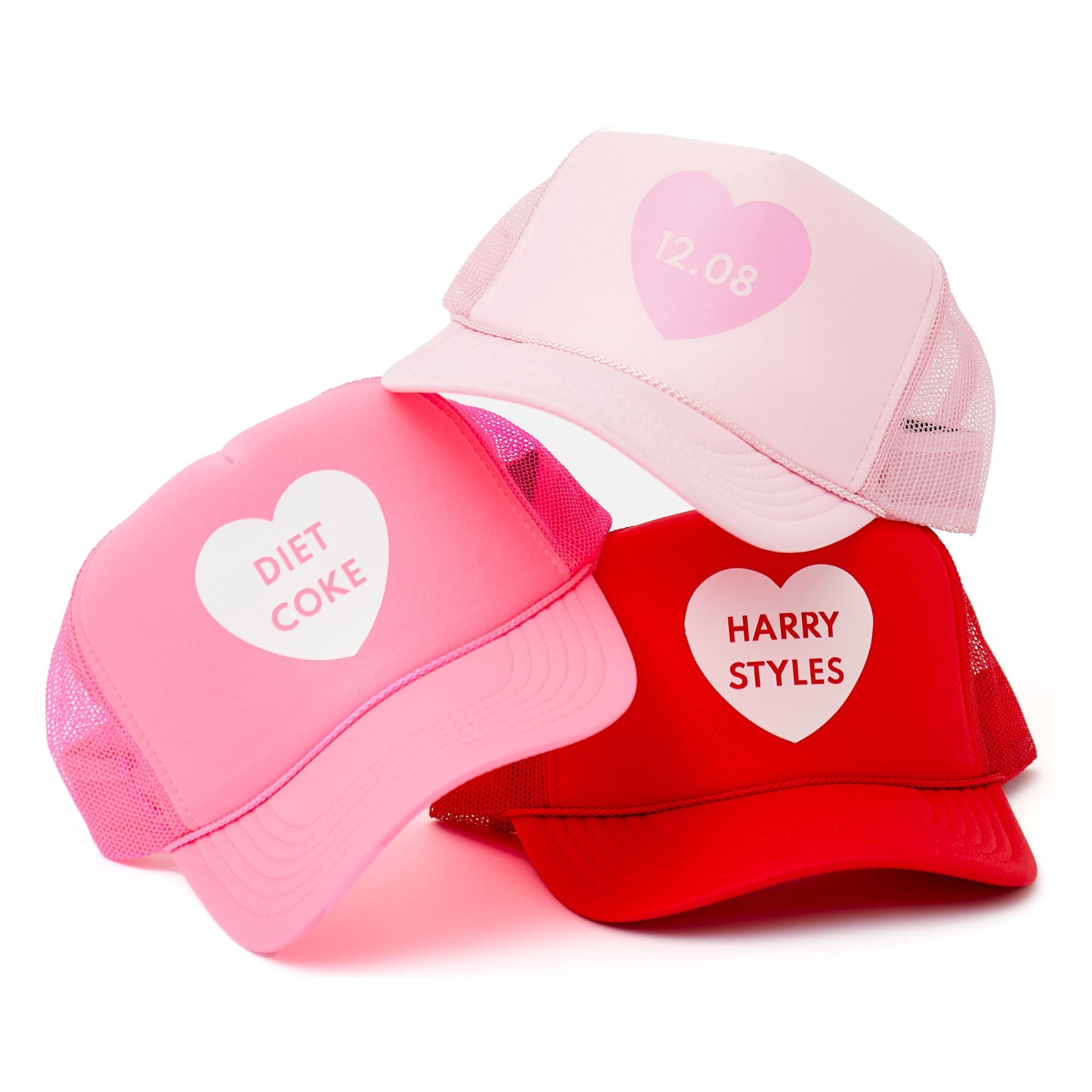 Image of Custom Heart Trucker Hat