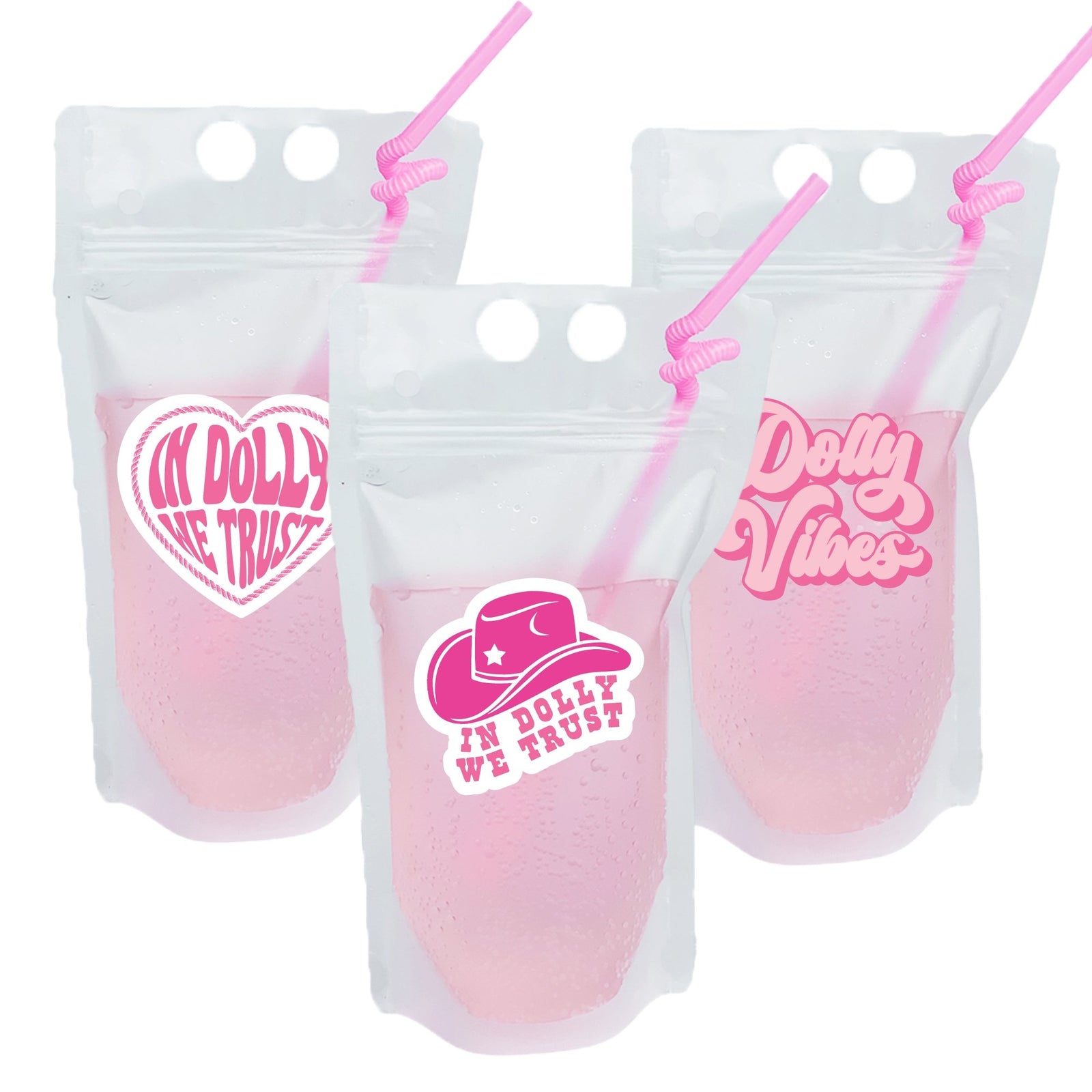 Wife of the Party, Party Pouch - Sprinkled With Pink