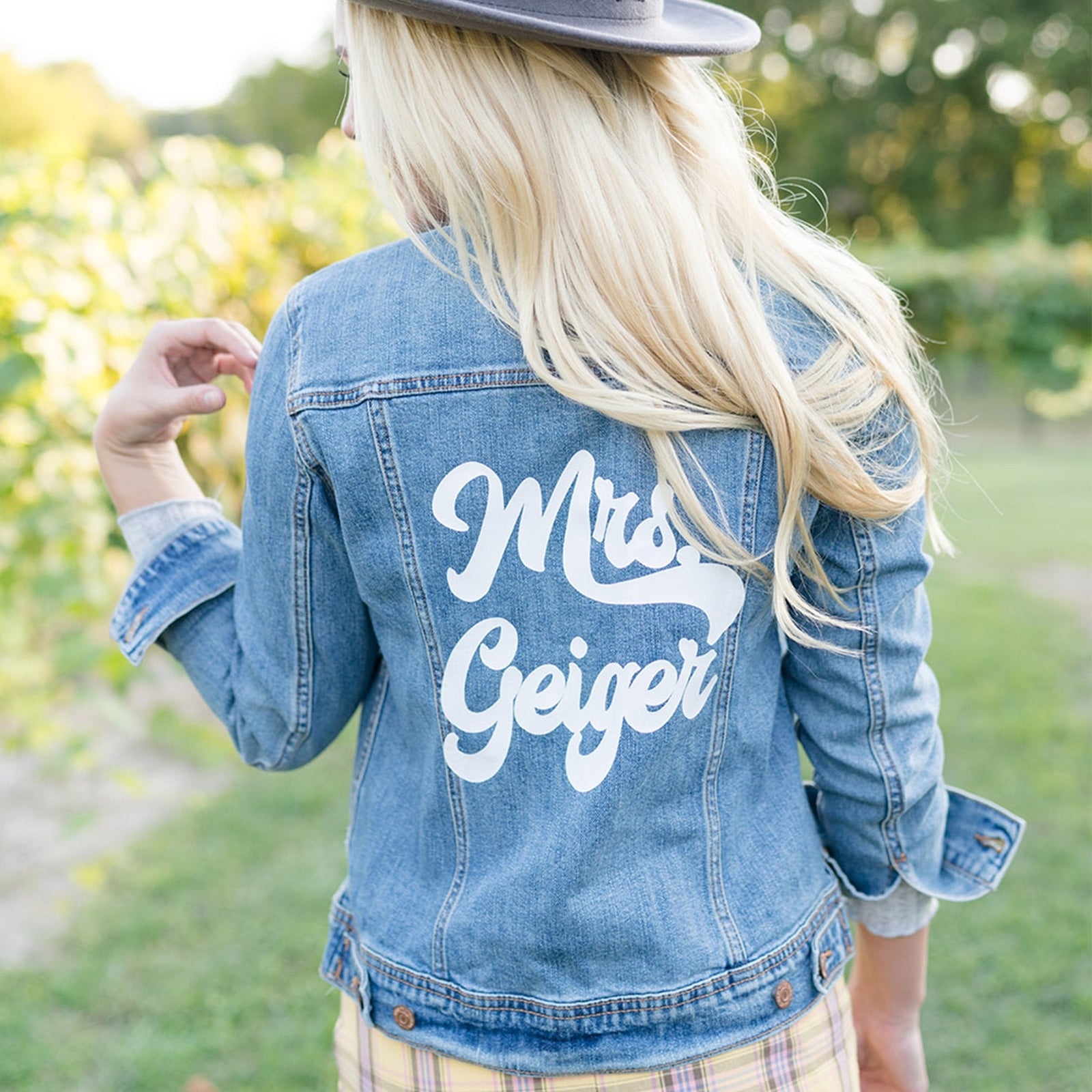 Diamond Monogram Star Jean Jacket