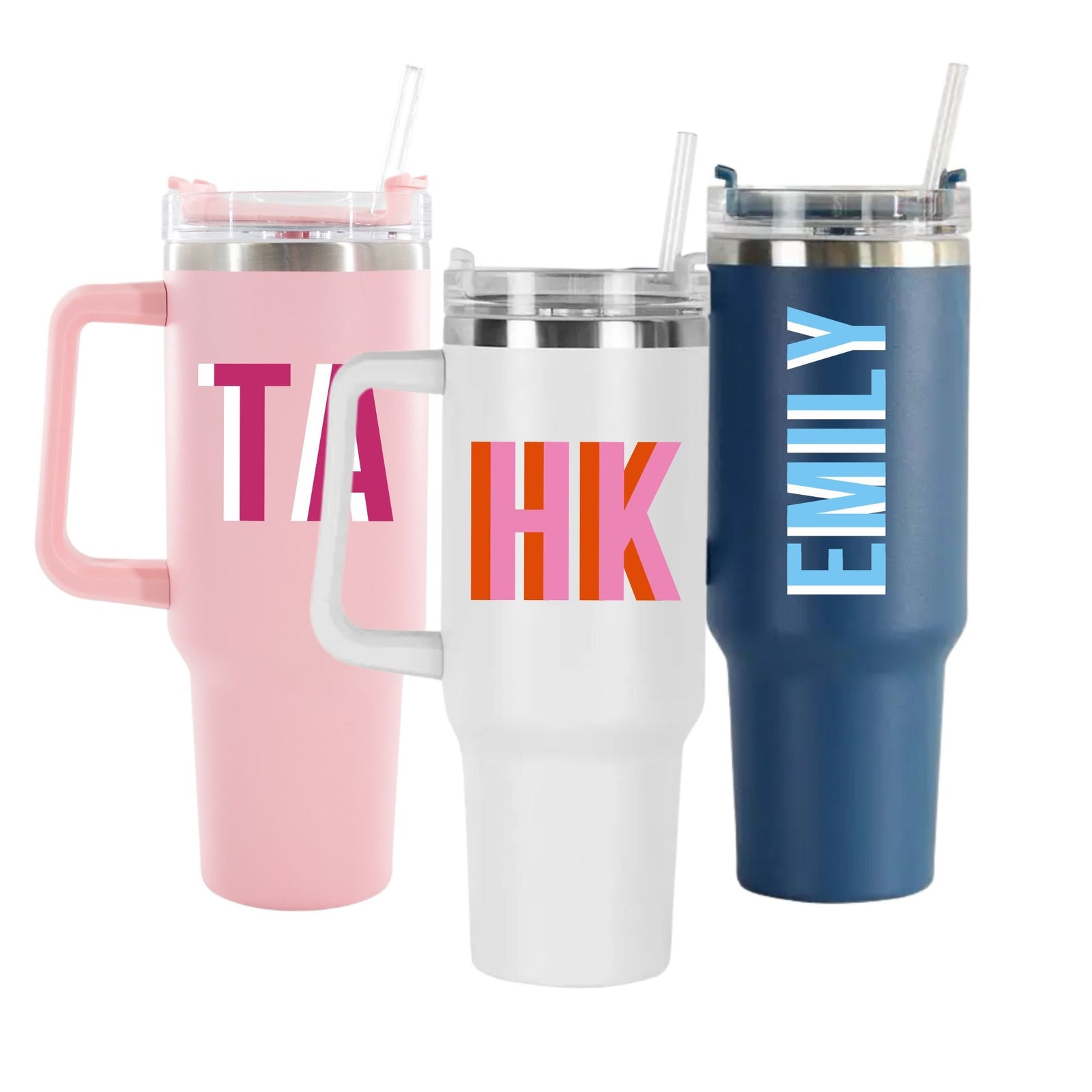 Insulated 40 oz Tumbler in 12 Colors – SidePony Boutique