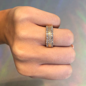 Diamond Bevel Milgrain Band - Talisman Collection Fine Jewelers