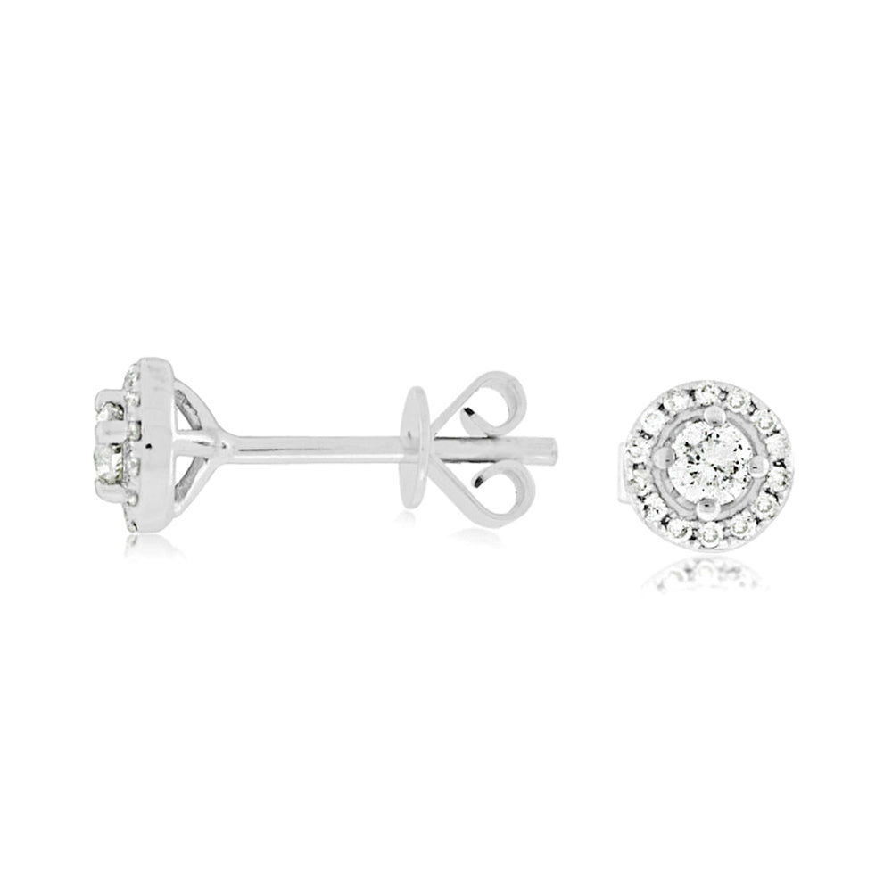 .50 Carat Total Weight Diamond Stud Earrings A025.50