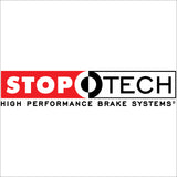 StopTech 15 Audi S3 / 15 VW Golf R Front BBK w/ Blue ST-60 Caliper Zinc Drilled 355X32 2pc Rotor