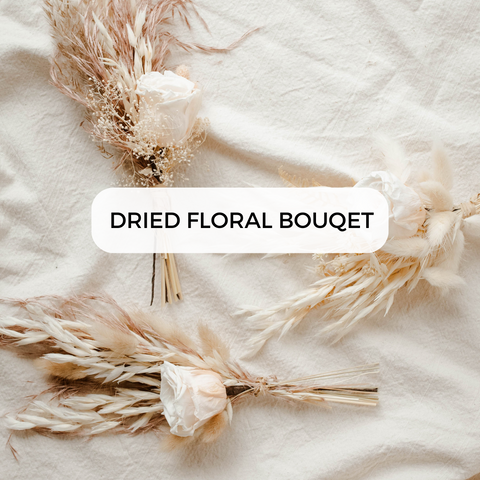 dried floral bouqet