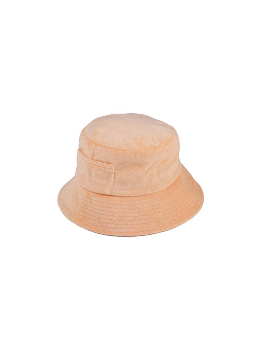 Wave Bucket - Cotton Bucket Hat in Yellow