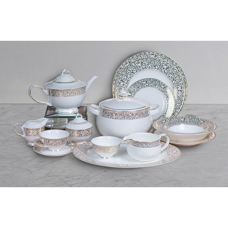 6 piece crockery set