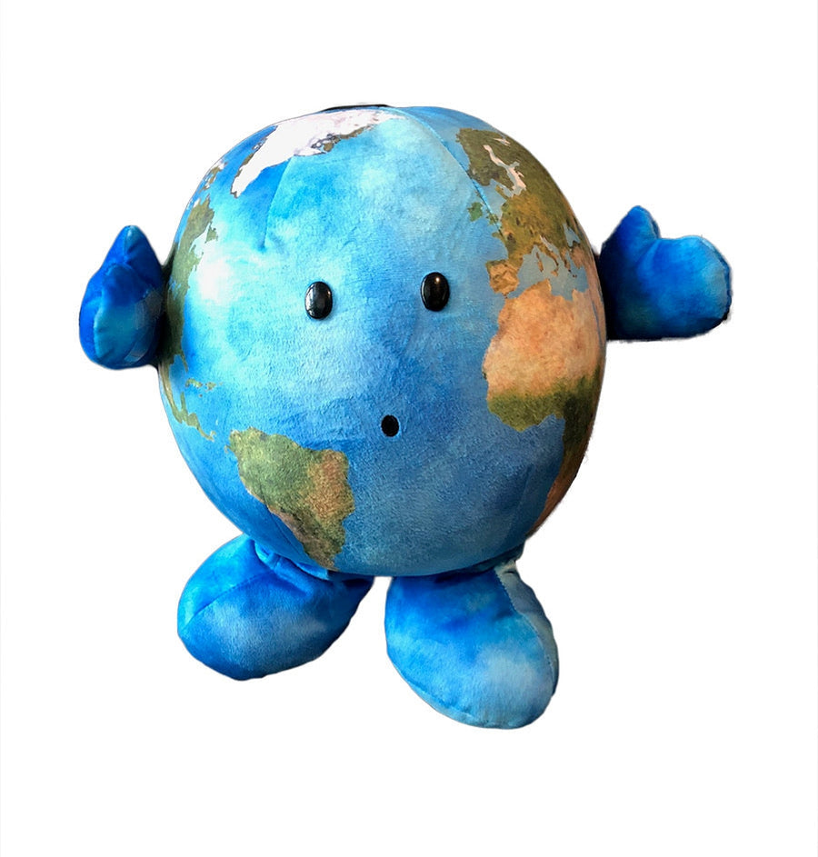 stuffed earth toy