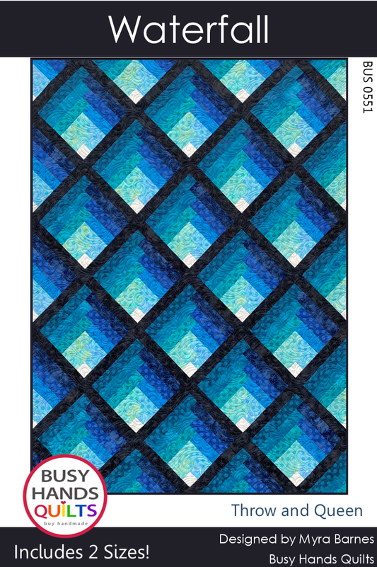 Nautical News Quilt Pattern by Busy Hands Quilts