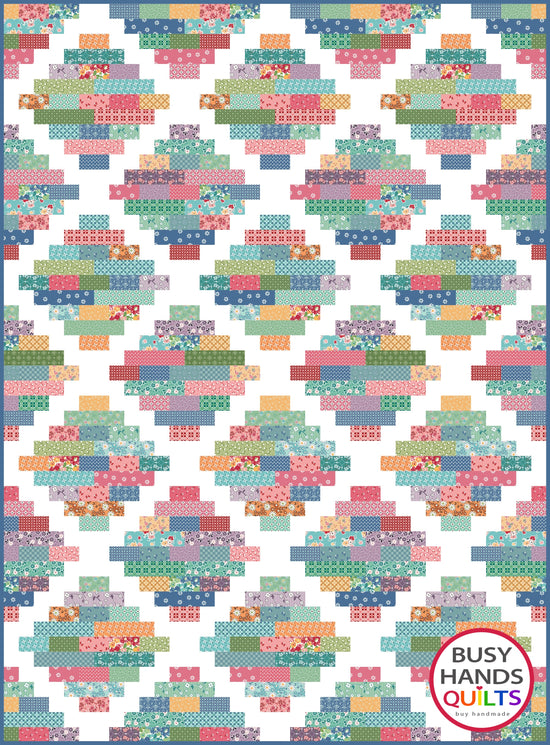 Hampton Court Quilt Pattern by Busy Hands Quilts