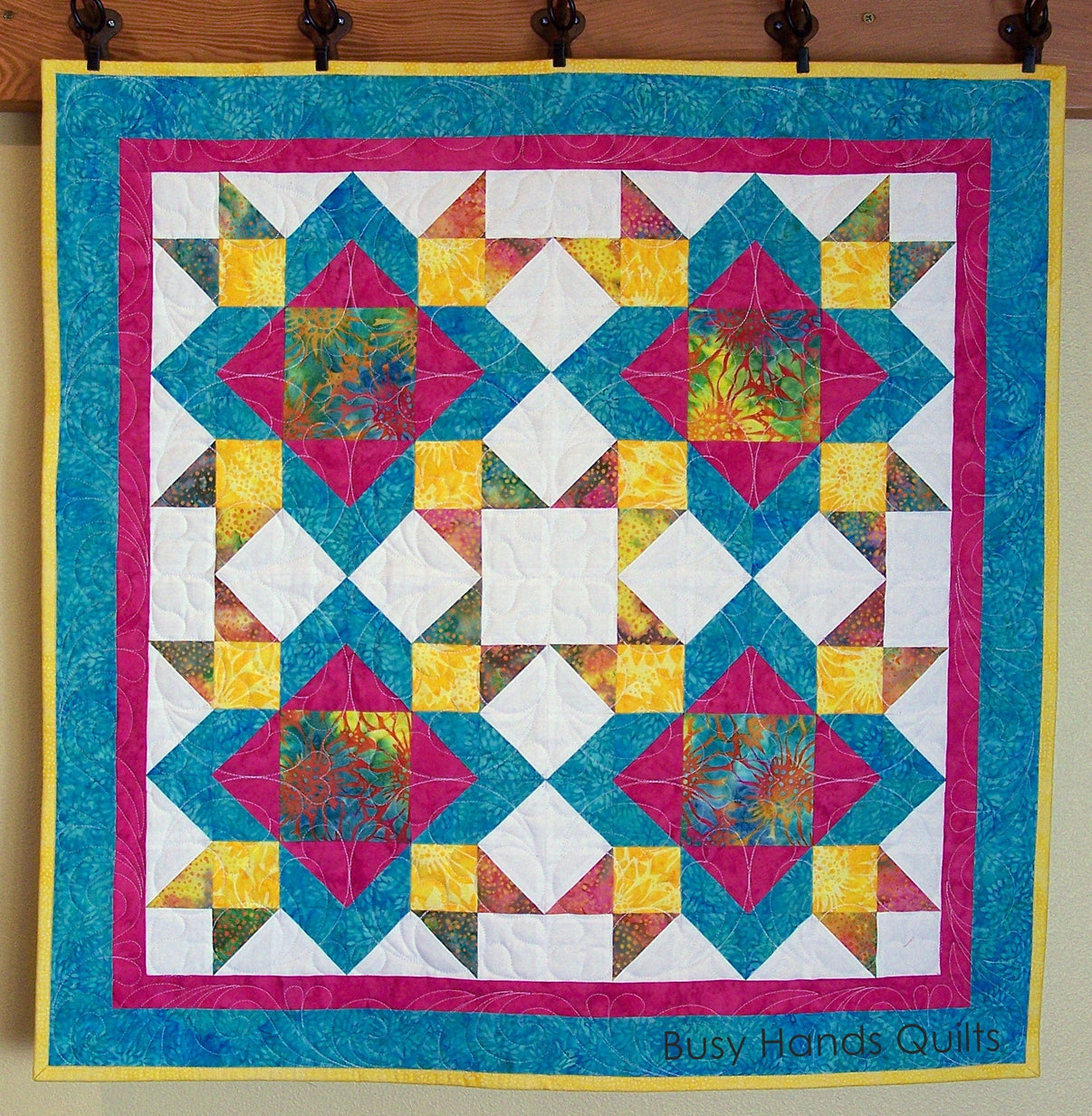 Diamond Dance Quilt Pattern by Busy Hands Quilts