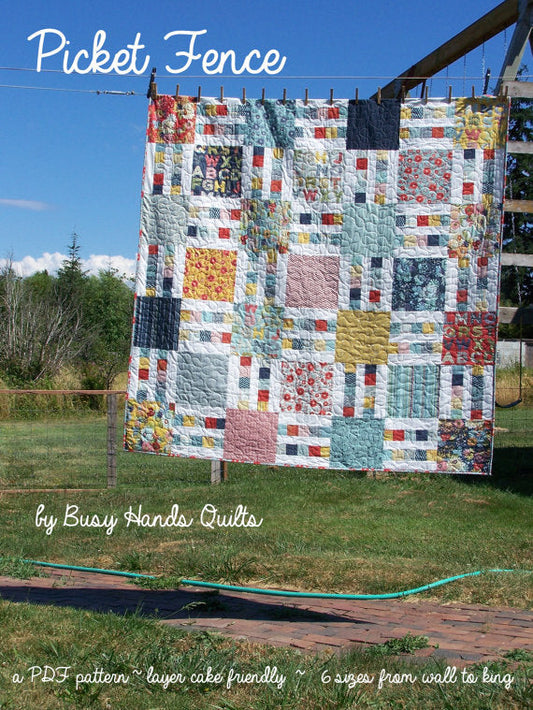 Home Awaits Quilt Pattern by Busy Hands Quilts