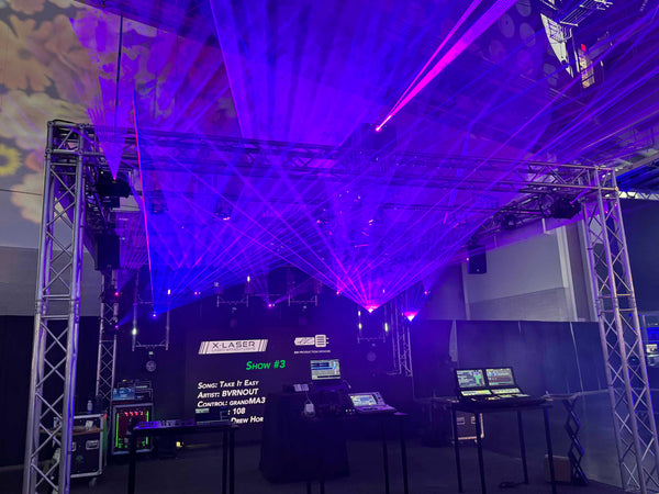 X-Laser LDI 2023 booth show 3