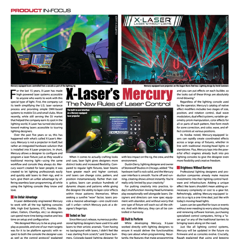 X-Laser PLSN magazine article screenshot