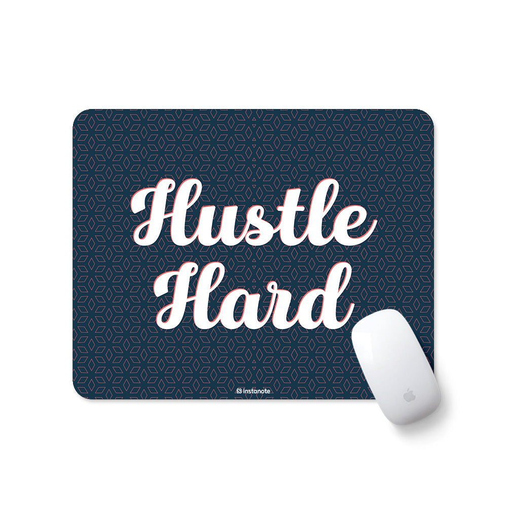 Hustle Hard Mousepad For Pc Laptop With Rubber Base Anti Skid