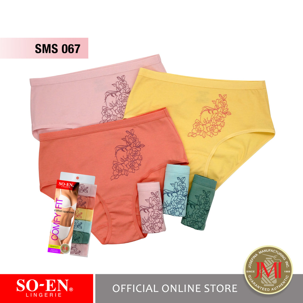 Soen 6 in 1 Value Pack Panty - Extra Extra Large