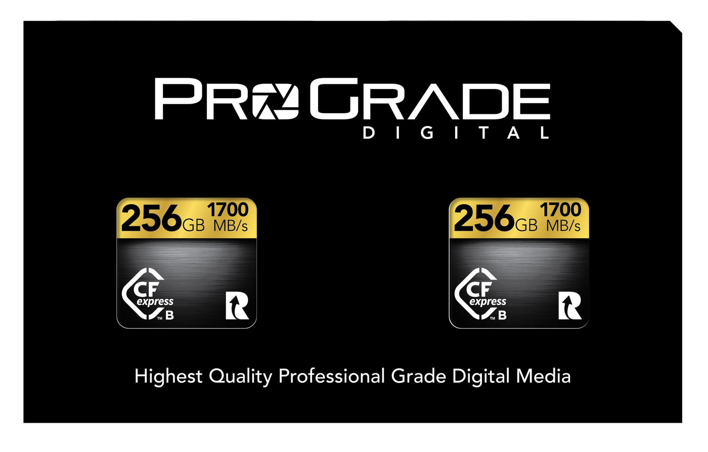 ProGrade Digital 256GB CFexpress 2.0 Memory Card, 2-Pack - Videoguys