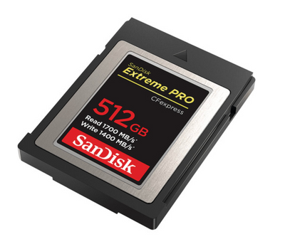 直営店】 【新品ほぼ未使用】SanDisk 512GB CFast 2.0 pruebas2