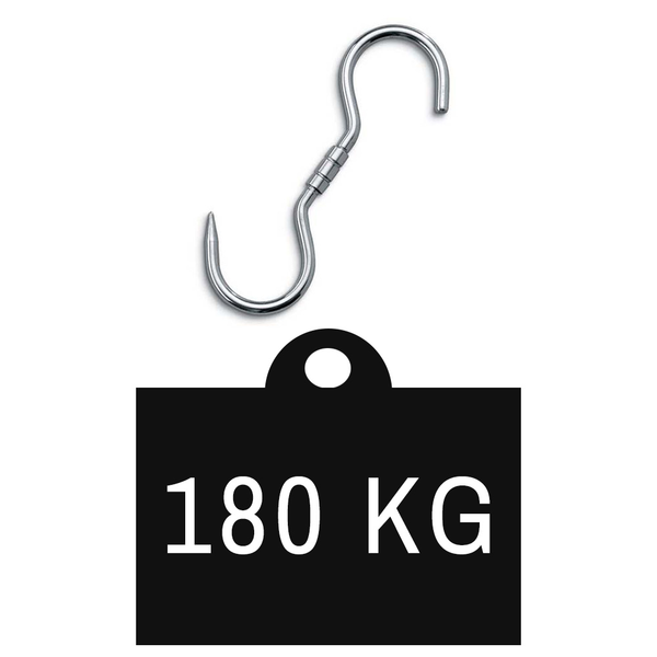 400 x 12mm S Butchers Meat Hanging Hooks - Single Hooks – Butchers-Sundries