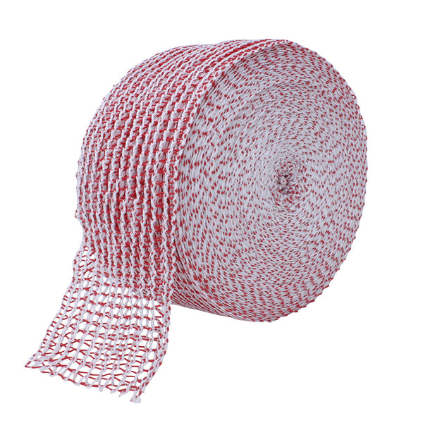 TruNet 48sq Standard Red/White Elasticated Meat Netting – Butchers