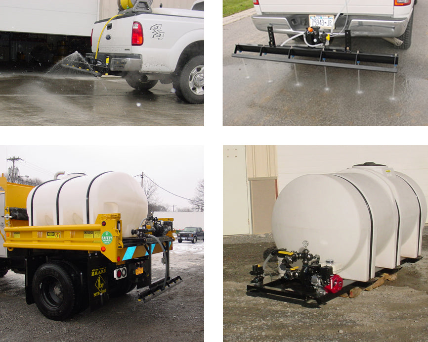 300-Gallon Liquid De-icing Sprayer W/ Hose Reel & 72 Boom