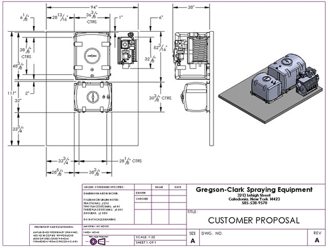 trailer sprayer drawing