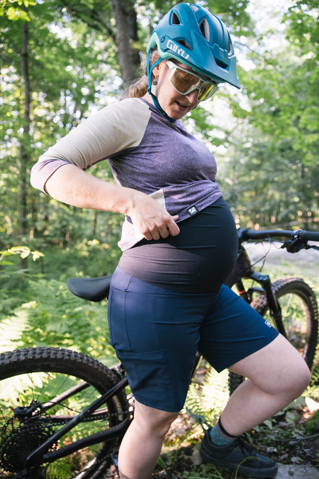 Ryka Women's Maternity Biker Shorts