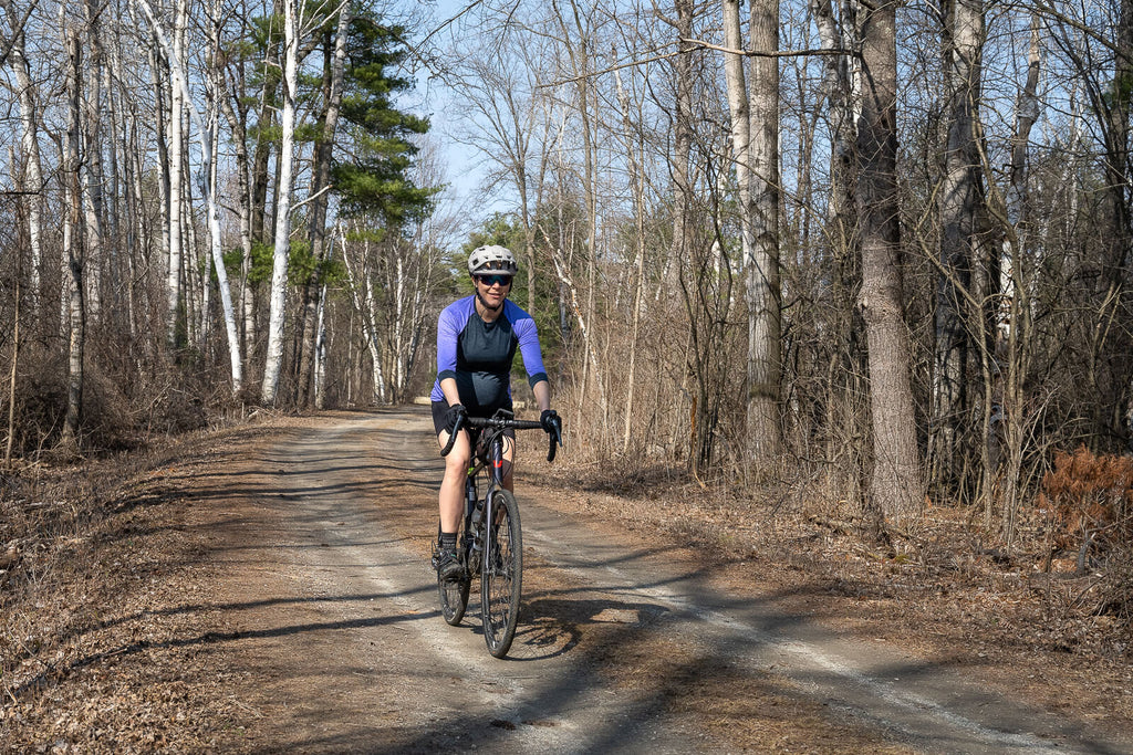 Kaden Apparel Gravel Biking During Pregnancy