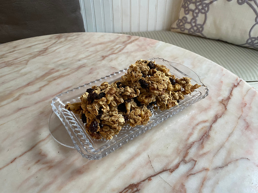 Granola recipe, finished granola