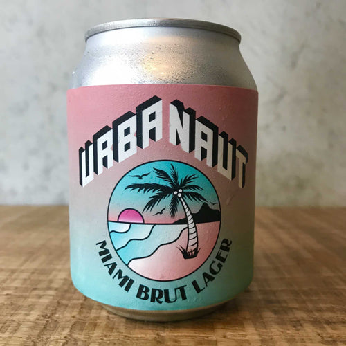 Urbanaut Miami Brut Lager 5.5% 250mL can