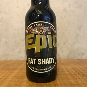 Epic Fat Shady Stout 5% 330ml - Bottle Stop