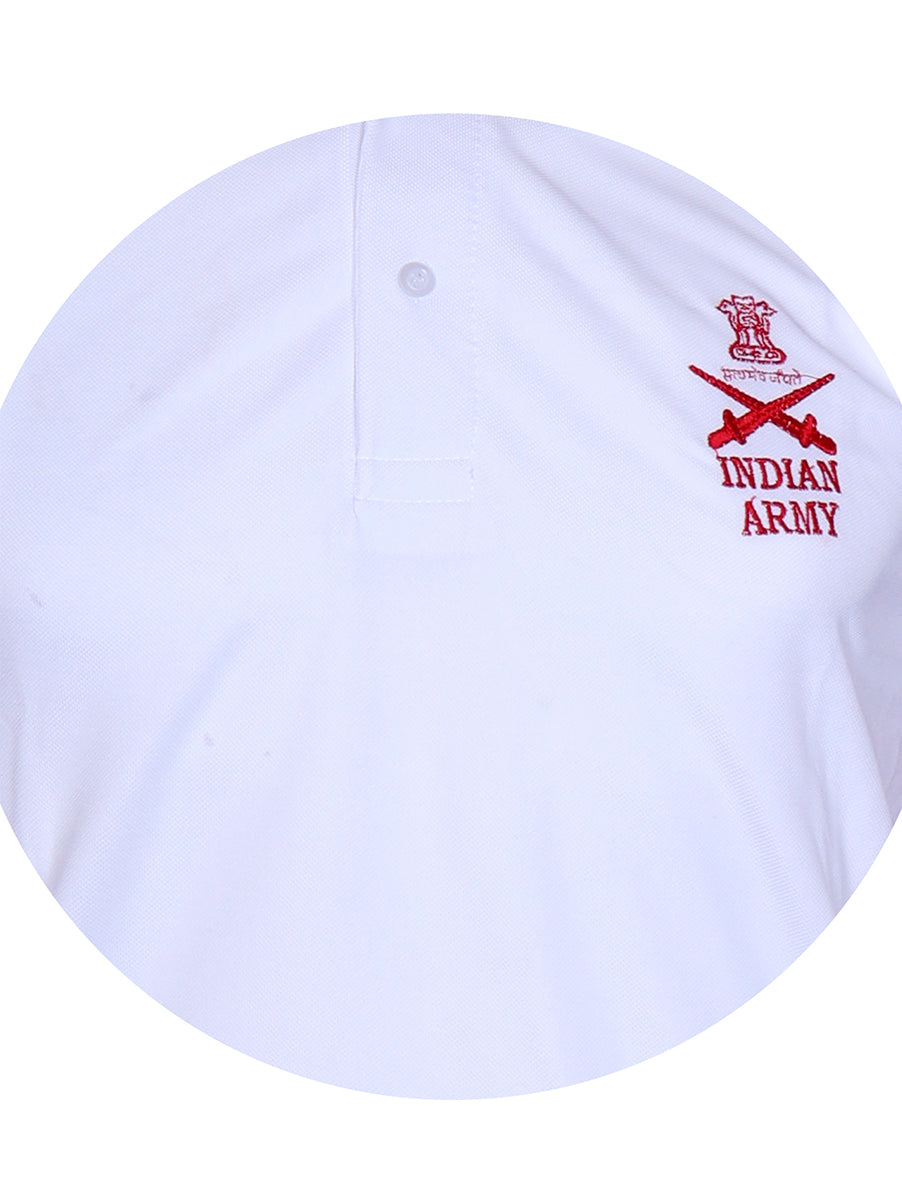 indian army polo t shirt