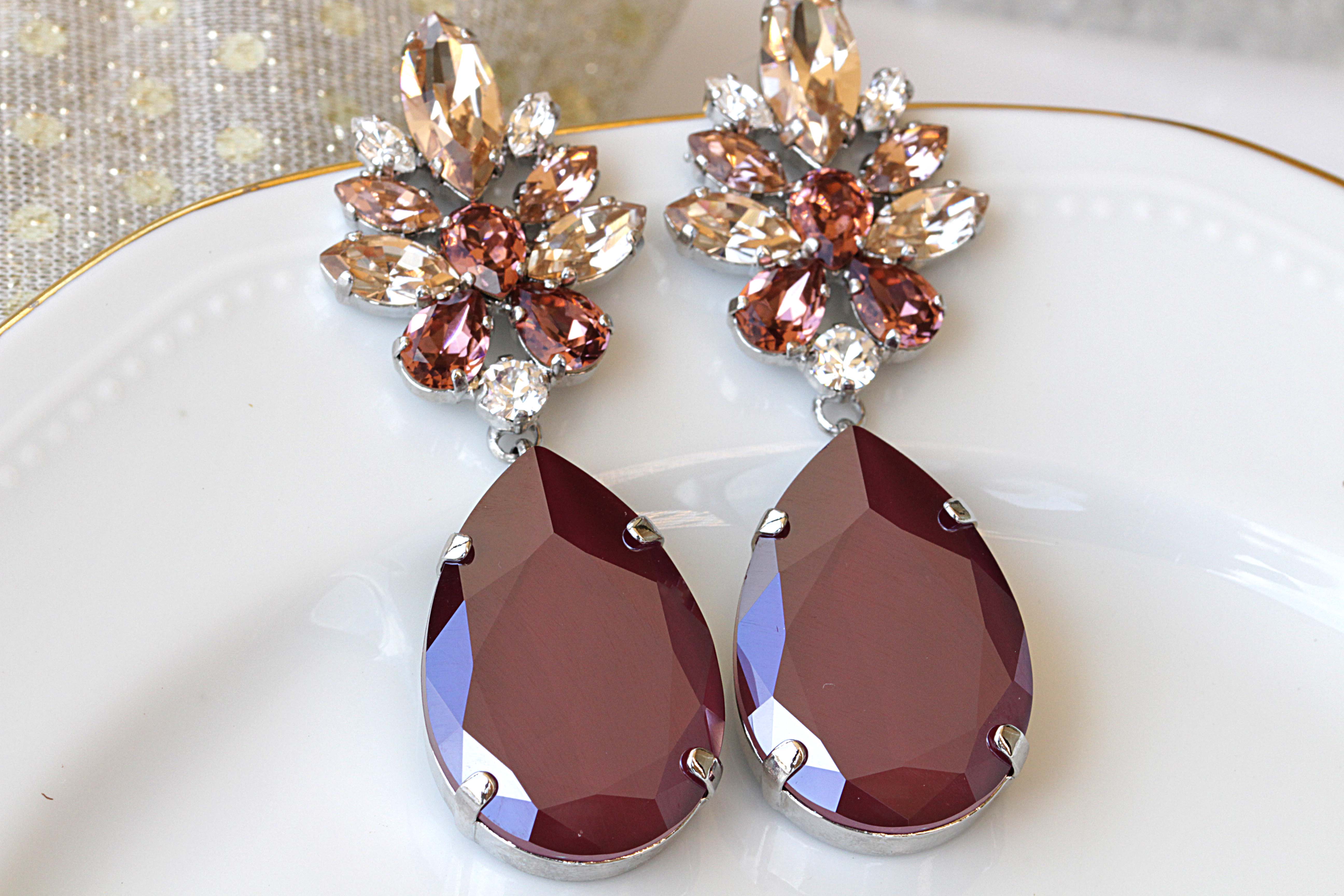 Buy Purple Clip on Earrings, Bridal Purple Crystal Earrings, Purple  Amethyst Crystal Earrings, Clip on Earrings, Bridesmaids Clip on Earrings,  Online in India - Etsy