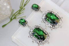 emerald earrings