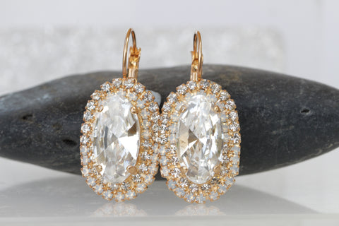 drop large bridal earrings